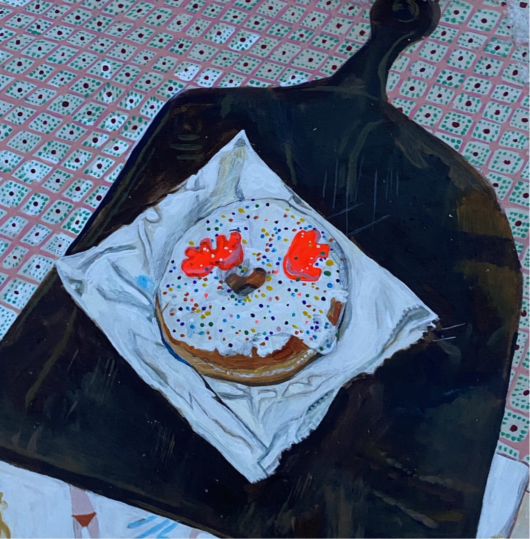 circus animal doughnut