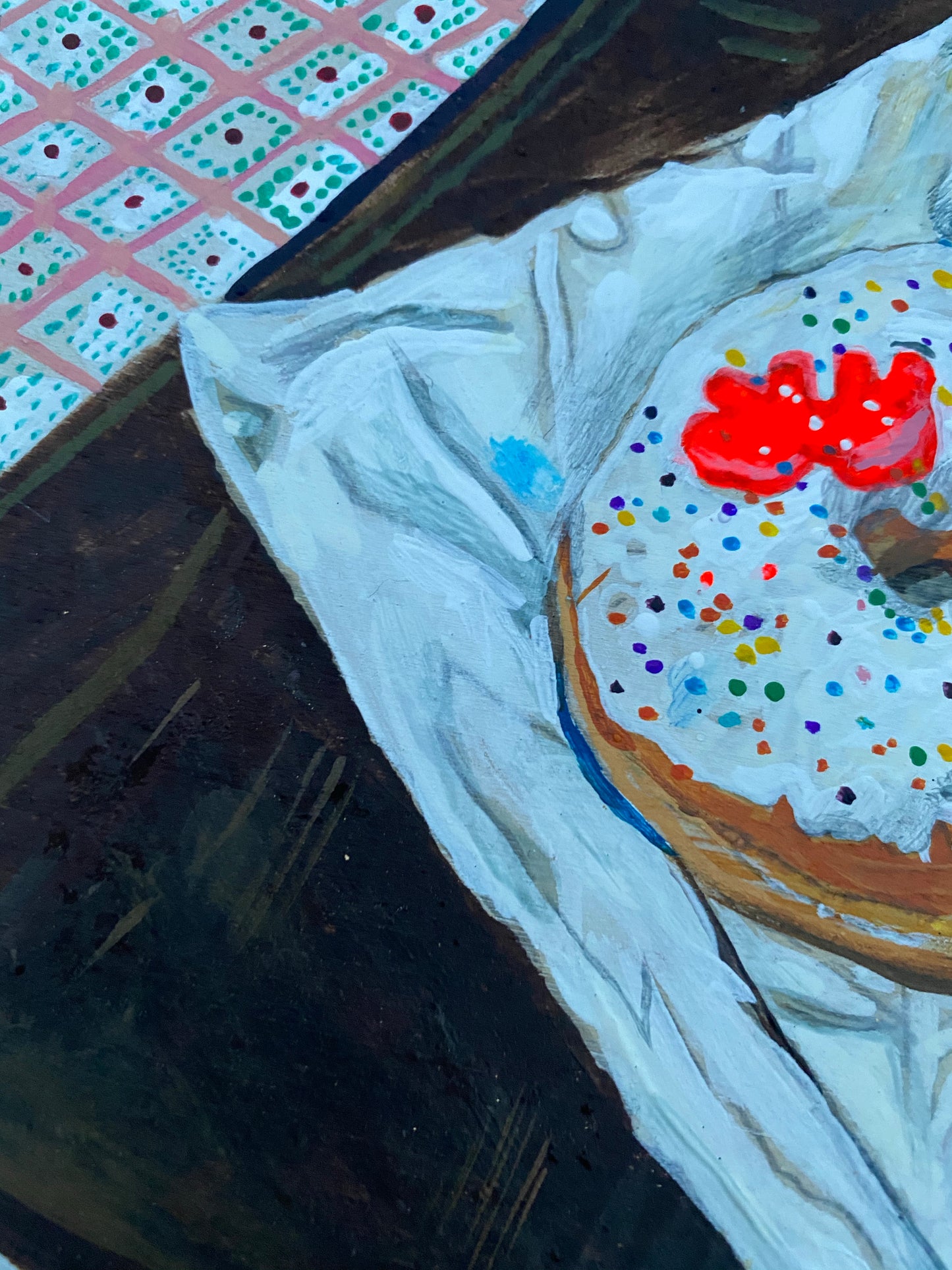 circus animal doughnut