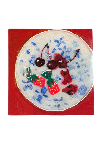 Strawberry and cherries