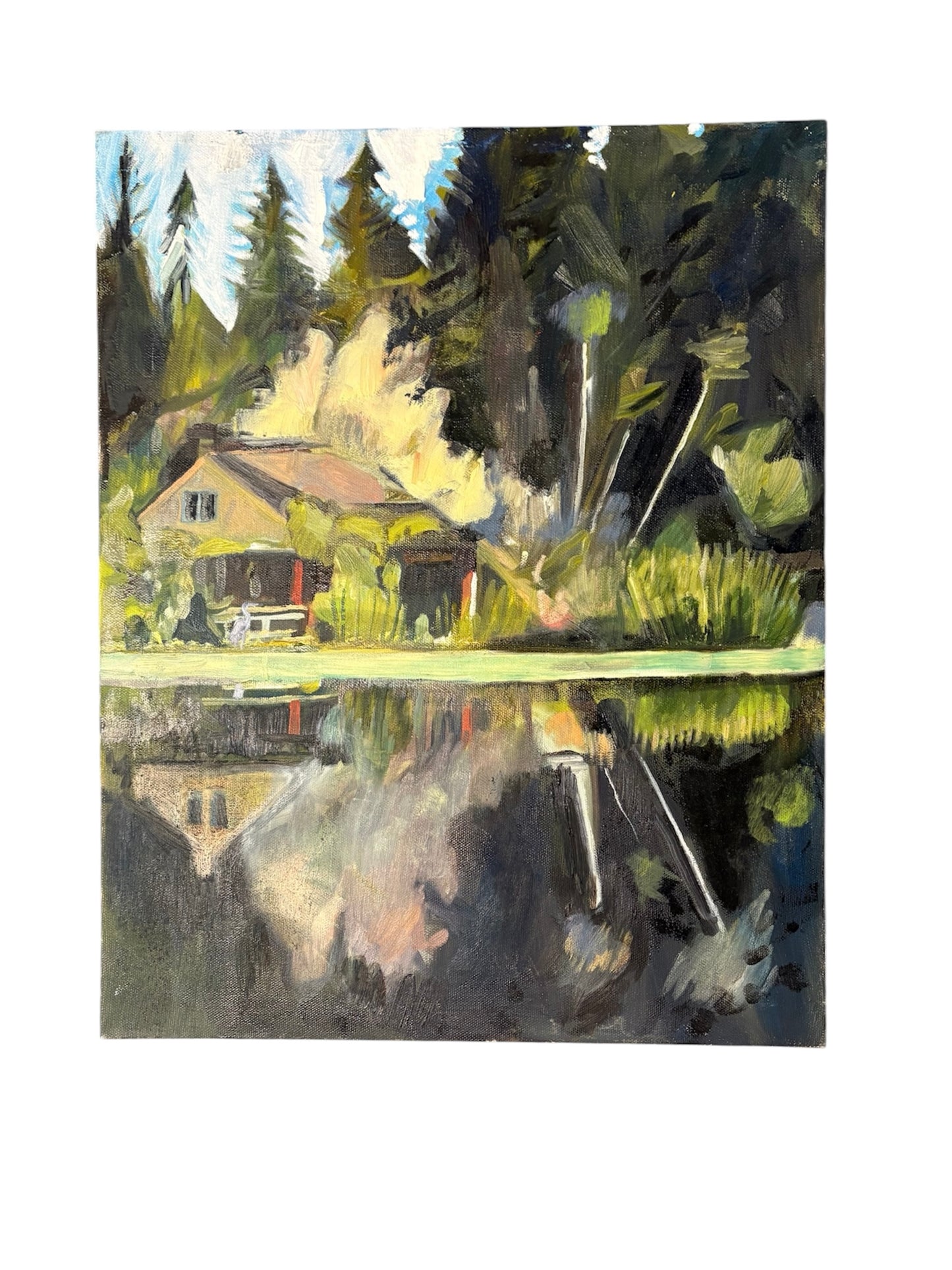 The lake